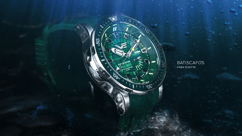 Vostok Europe Batiscafos PX84-511A770 automatic