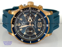 Pasek silikonowy do zegarka Vostok Europe Anchar 6S21-510O586 - 24 mm