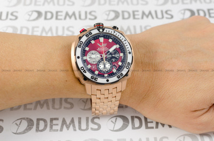 Zegarek Męski Vostok Europe Systema Periodicum Phosphorus VK67-650E724B - Zestaw