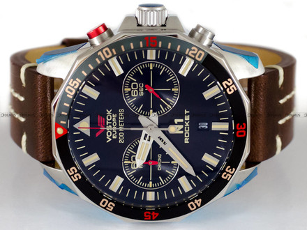 Zegarek męski Vostok Europe N1 Rocket 6S21-225A618S - Zestaw