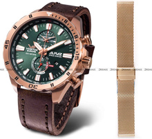 Zegarek Męski Vostok Europe Almaz YM8J-320B656B - Zestaw