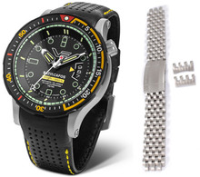 Vostok Europe Batiscafos Automatic NH35A-511E767B Zegarek Męski - Zestaw