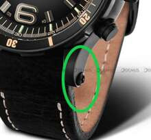 Śrubka do paska Zegarka Vostok Europe Anchar 6S21-510C582 - Czarna