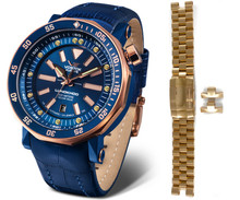 Zegarek Vostok Europe Lunokhod-2 NH35A-620E632BRG - Zestaw