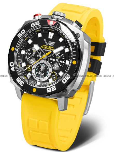 Vostok Europe Systema Periodicum Sulfur VK67-650E725 Zegarek Męski