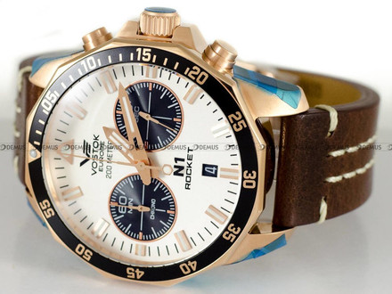 Zegarek męski Vostok Europe N1 Rocket 6S21-225B619B - Zestaw