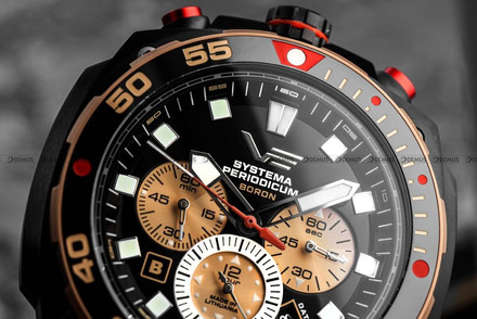 Vostok Europe Systema Periodicum Boron VK67-650E721 Zegarek Męski