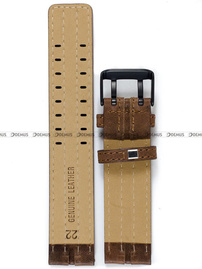 Pasek skórzany do zegarka Vostok Europe Expedition North Pole NH35A-592C554 - 22 mm