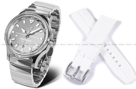 Vostok Europe Expedition Glacier NH35A-592A784BS1 Zegarek Męski - Limitowana Edycja - Silikonowy pasek w zestawie