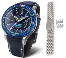 Vostok Europe Batiscafos Automatic NH35A-511E768B Zegarek Męski - Zestaw