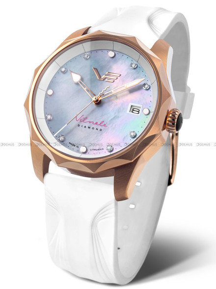Zegarek Damski Vostok Europe Vilnele VS42-125B754BM - z diamentami - Zestaw
