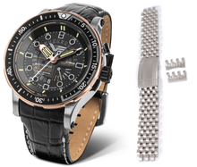 Vostok Europe Batiscafos Hybrid PX84-511E769B Zegarek Męski - Zestaw