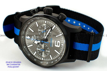 Pasek nylonowy do zegarka Vostok Europe North Pole 6S21-5954198 - 24mm