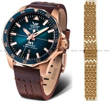 Zegarek męski Vostok Europe Rocket N1 NH35A-225B616B2 - Zestaw