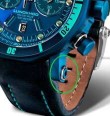 Śrubka do Zegarka Vostok Europe Lunokhod 6S21-620E278 - Niebieska