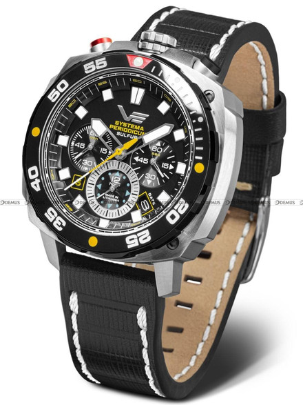 Vostok Europe Systema Periodicum Sulfur VK67-650E725 Zegarek Męski