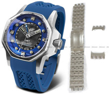 Zegarek Męski Vostok Europe Atomic Age Fermi NH34-640A701B - Zestaw