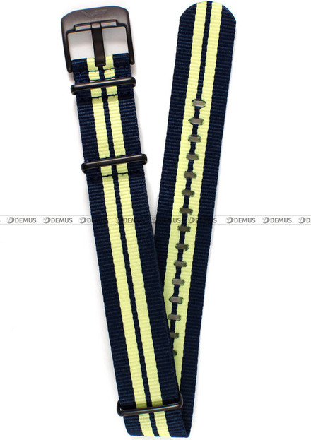 Pasek nylonowy do zegarka Vostok Europe Almaz NH35A-320C257 - 22 mm