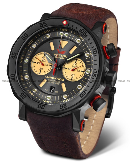 Zegarek Męski Vostok Europe Lunokhod-2 6S21-620C629B