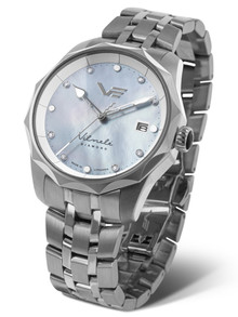 Zegarek Damski Vostok Europe Vilnele VS42-125A755B - z diamentami - Zestaw