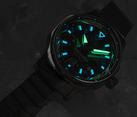 Vostok Europe Expedition Glacier NH35A-592A784BS1 Zegarek Męski - Limitowana Edycja - Silikonowy pasek w zestawie