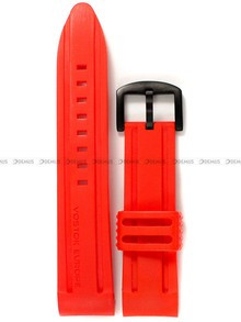 Pasek silikonowy do zegarka Vostok Europe Anchar 6S30-5104244 - 24 mm