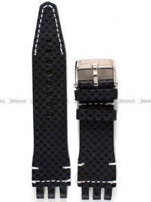 Pasek skórzany do zegarka Vostok Europe Energia YN84-575A538 - 20 mm czarny