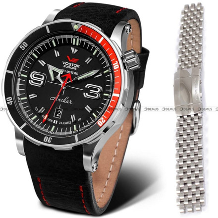 Zegarek Męski Vostok Europe Anchar NH35-510A587B - Zestaw