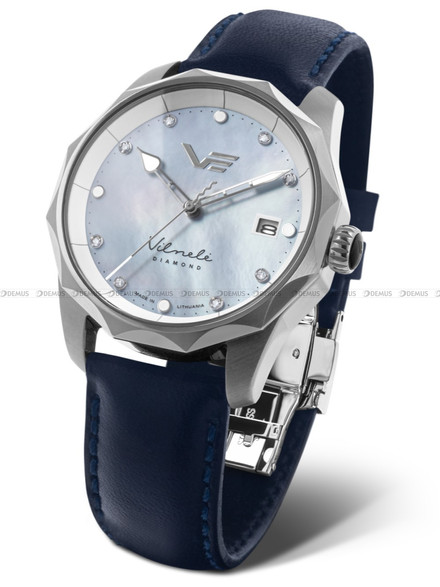 Zegarek Damski Vostok Europe Vilnele VS42-125A755BM - z diamentami - Zestaw