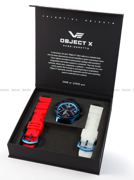 Zegarek Vostok Europe Object X NH35A-599E776B - Edcyja Limitowana - Dodatkowy pasek w zestawie