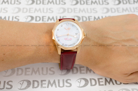 Zegarek Damski Vostok Europe Vilnele VS42-125B754BM - z diamentami - Zestaw