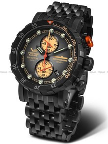 Zegarek Męski Vostok Europe SSN-571 Nuclear Submarine VK61-571C611B2 - Limitowana edycja - Zestaw