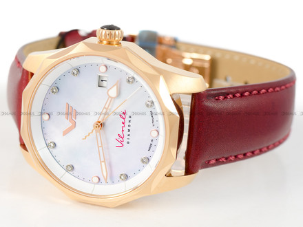 Zegarek Damski Vostok Europe Vilnele VS42-125B754BM - z diamentami - Zestaw