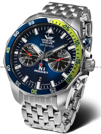 Vostok Europe N1 Rocket 6S21-225A708B Zegarek Męski 