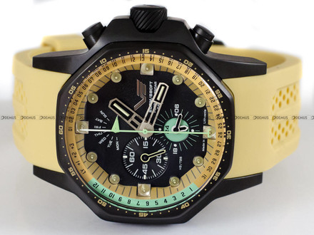 Zegarek Męski Vostok Europe Atomic Age Oppenheimer YM86-640C697B - Zestaw