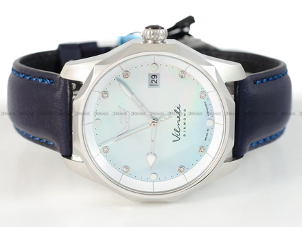 Zegarek Damski Vostok Europe Vilnele VS42-125A755BM - z diamentami - Zestaw