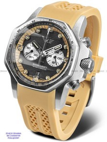 Pasek silikonowy do zegarka Vostok Europe Atomic Age VK64-640A698 - 25 mm