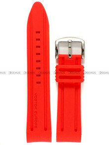 Pasek silikonowy do zegarka Vostok Europe Anchar 6S30-5105201 - 24 mm