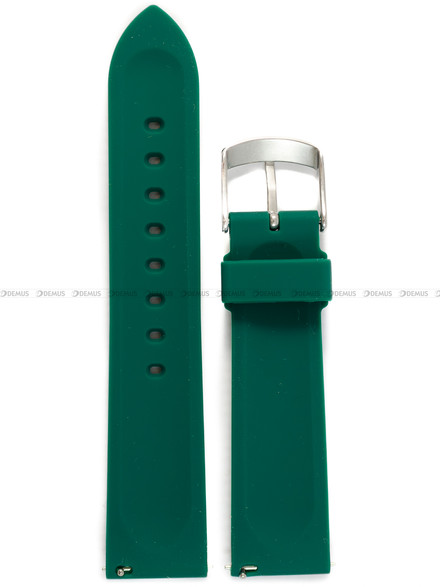 Pasek silikonowy do zegarka Vostok Europe Vilnele JS20-125E752 - 20 mm