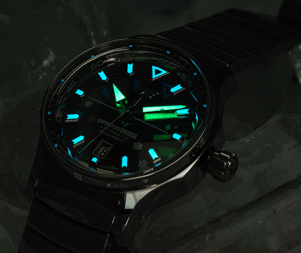 Vostok Europe Expedition Glacier NH35A-592A784BS1 Zegarek Męski - Limitowana Edycja - Silikonowy pasek w zestawie