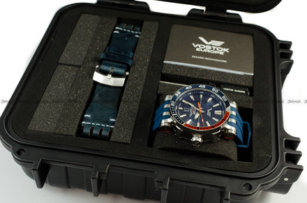 Zegarek Vostok Europe Energia NH35-575A715S - Dodatkowy pasek silikonowy - Zestaw