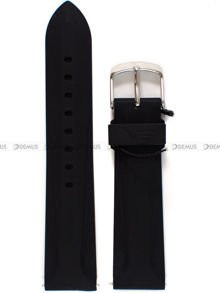 Pasek Undine silikonowy do zegarka Vostok - 20 mm czarny