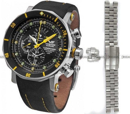 Zegarek Męski Vostok Europe Lunokhod YM86-620A505B - Zestaw