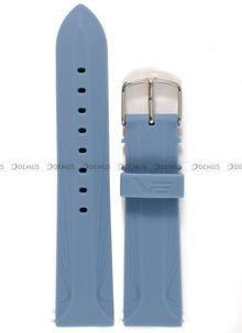 Pasek Undine silikonowy do zegarka Vostok Europe Undine VK64-515A526 - 20 mm