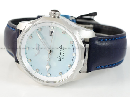 Zegarek Damski Vostok Europe Vilnele VS42-125A755BM - z diamentami - Zestaw