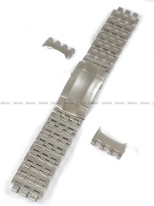 Bransoleta stalowa do zegarka Vostok Europe Atomic Age - 25 mm - srebrna matowa