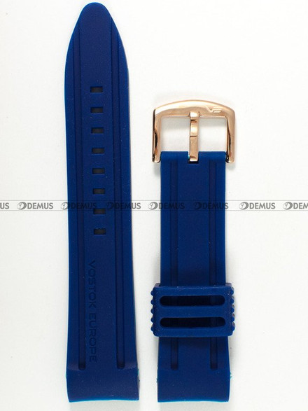 Pasek silikonowy do zegarka Vostok Anchar NH35A-5109246 - 24 mm