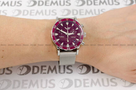 Zegarek Damski Vostok Europe Undine Cranberry VK68-515A774B - Zestaw