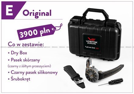 Zegarek Męski Vostok Europe VEareONE Special Edition PX84-620H449 E Original - Limitowana Edycja