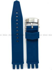 Pasek silikonowy niebieski do zegarka Vostok Europe Energia NH35A-575A279 - 20 mm